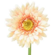 Künstliche Blumen Gerbera Apricot 47cm