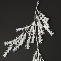 Artikel Künstlicher Winterzweig Deko Frost Winterdeko Weiß 124cm