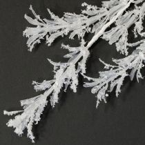 Artikel Künstlicher Winterzweig Deko Frost Winterdeko Weiß 124cm