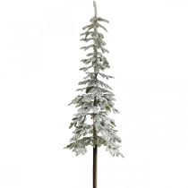 Künstlicher Weihnachtsbaum Slim Beschneit Winterdeko H180cm