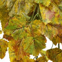 Artikel Künstliches Weinlaub Gelb Braun Grün Hänger verzweigt L95cm