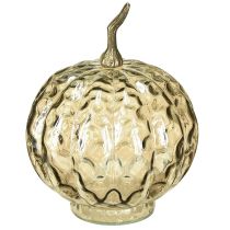 Artikel Kürbis Deko Glas Glaskürbis Tischdeko Herbst Ø14cm H19cm