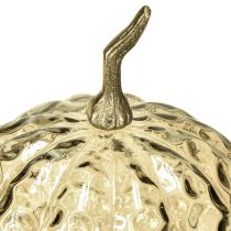 Artikel Kürbis Deko Glas Glaskürbis Tischdeko Herbst Ø14cm H19cm