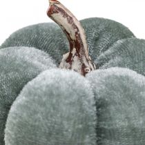 Tischdeko Herbst Deko Kürbis Weich Grau Beige Ø6,5cm 9St