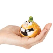 Artikel Dekofiguren Kürbis 6cm Keramik orange 2er-Set