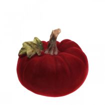 Deko Kürbis Rot Herbstdeko Polyresin 15×12cm
