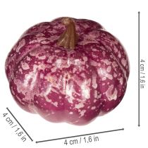 Artikel Mini Kürbis Deko Set aus Kunststoff 4 cm Ø in 6 Farben 24 Stück