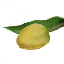 Artikel Kunstblume Tulpe Gelb Real Touch Frühlingsblume H21cm