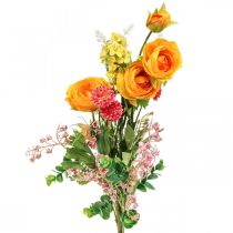 Artikel Kunstblumenstrauß Künstliche Rosen Wiesenblumen 59cm
