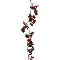 Artikel Beerengirlande, Weihnachtszweig, Scheinbeere, Rote Winterbeere L180cm