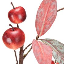 Artikel Kunstzweig Äpfel Rot Herbstdeko Weihnachtszweig 70cm