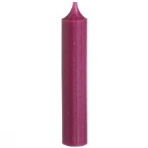 Artikel Kurze Stabkerzen Wachskerzen in Berry 21×110mm 6 St