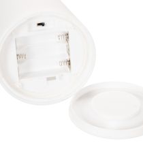 Artikel Tragbare LED-Lampe mit Henkel, Kunststoff, 22 cm, warmweiß, 3er-Set