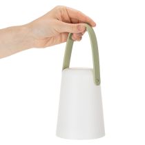 Artikel Tragbare LED-Lampe mit Henkel, Kunststoff, 22 cm, warmweiß, 3er-Set
