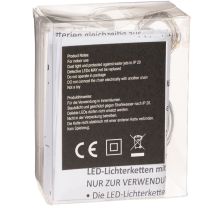 Artikel Lichterkette Innen Warmweiß 10 LEDs 1m Batteriebetrieben