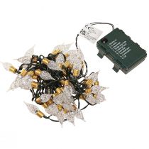 Artikel LED Lichterkette mit Timer und 50 warmweißen LEDs, 490 cm, batteriebetrieben, für Innenräume