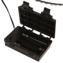 Artikel LED Ring aus Metall mit Timer, 110 warmweiße LEDs, Ø 35 cm, Indoor