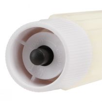 Artikel LED Stabkerzen mit Timer Creme 24,5 cm 4er Set für Innenbereich