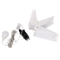 Artikel Deko-LED-Stern Kunststoff Warmweiß Outdoor mit Timer 40 cm