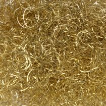 Artikel Lametta metallic gelockt gold 50g