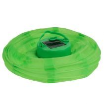 Artikel Lampion LED Solar 20 cm Grün aus Nylon für Garten und Balkon