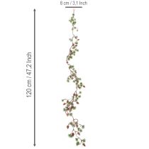 Artikel Künstliche Lärchengirlande mit Zapfen und Nadelzweigen 120cm