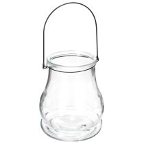 Artikel Windlicht Glas Laterne für romantisches Ambiente im Garten oder auf der Terrasse 18cm