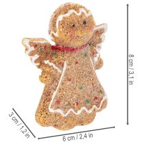 Artikel Dekofiguren Lebkuchenmännchen 3er-Set aus Kunststoff 8cm