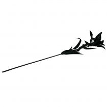 Artikel Kunstblume Lilie Schwarz 84cm