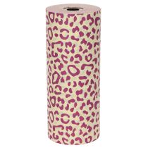 Artikel Manschettenpapier Leo-Muster Lila-Vanille 25cm x 100m