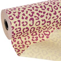 Artikel Manschettenpapier Leo-Muster Lila-Vanille 25cm x 100m