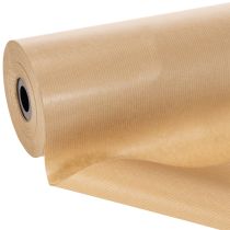 Artikel Manschettenpapierrolle Kraftpapier 25 cm x 100 m natur für Geschenk- und Wohnraumdekoration