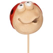 Artikel Marienkäfer Gartenstecker Dekorativer Hingucker für Garten Dekoration 25cm 4St