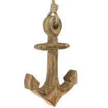 Artikel Maritime Deko Anker Holz Natur Holzanker zum Hängen 19cm
