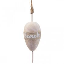 Maritime Deko Boje, Hängedeko Dekoboje “Beach” 27×8,5cm
