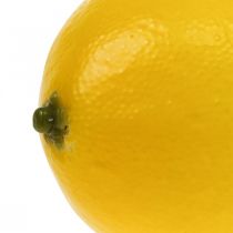 Mediterrane Deko Zitrone Künstlich L9cm Ø5cm