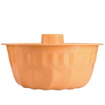 Artikel Metall Deko Backform Gugelhupf Orange Ø23cm H12cm