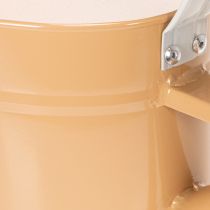 Artikel Metall Gießkanne, 52,5 cm, Hellbraun, Retro-Stil, Tisch- und Sommerdekoration