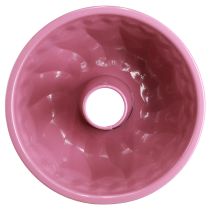 Artikel Metall-Deko-Schale Gugelhupf-Form Ø23cm H12cm Rosa