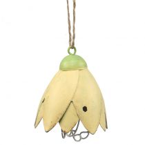 Dekohänger Metallblüte 13cm 3St