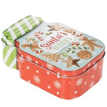 Artikel Metalldosen Set 2 Stück Weihnachtsmotiv Keksglas-Design 15 cm