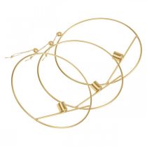 Artikel Kerzenhalter zum Hängen Golden Metall Dekoring Ø25cm 3St