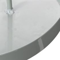 Artikel Rundes Metalltablett mit Griff 18 cm Hellgrün für Küche und Tisch