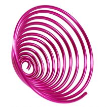 Metallschnecke Pink 2mm 120cm