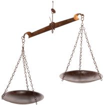 Artikel Waage Dekoration im nostalgischen Design für Küche und Wohnzimmer Vintage Flair 58cm