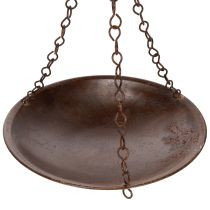 Artikel Hängedekoration Waage aus Metall 58 cm Dunkelbraun für Innenbereich