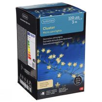 Artikel Micro Cluster LED Lichterkette Sterne 120 LED 300cm