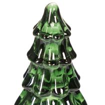 Artikel Glas-Tannenbaum mit LED-Beleuchtung 13 cm grün 2er-Set