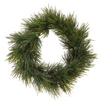Artikel Mini Adventskranz künstlich wie echt Piniennadeln Ø22cm