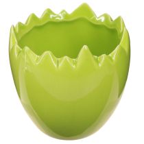 Artikel Keramik Mini-Blumentöpfe Ostereier 8,5 cm Pastellfarben 4 Stück